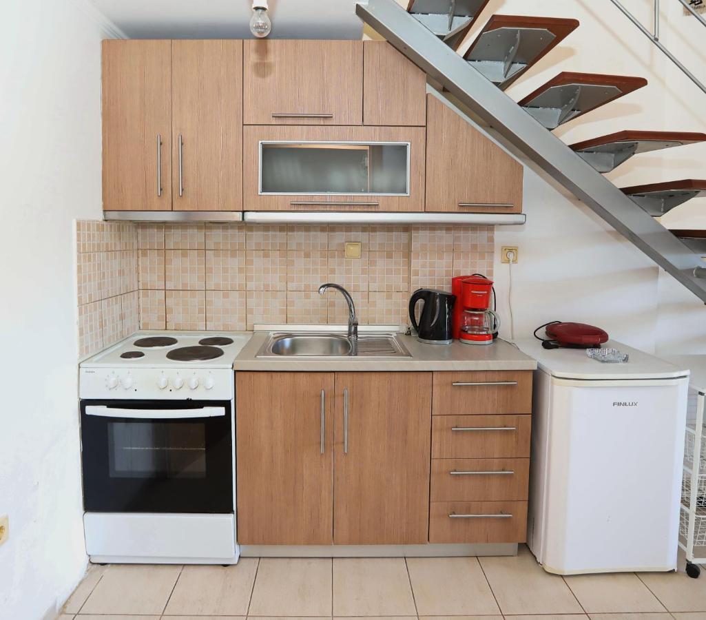 Katerina Apartments 케라모티 외부 사진