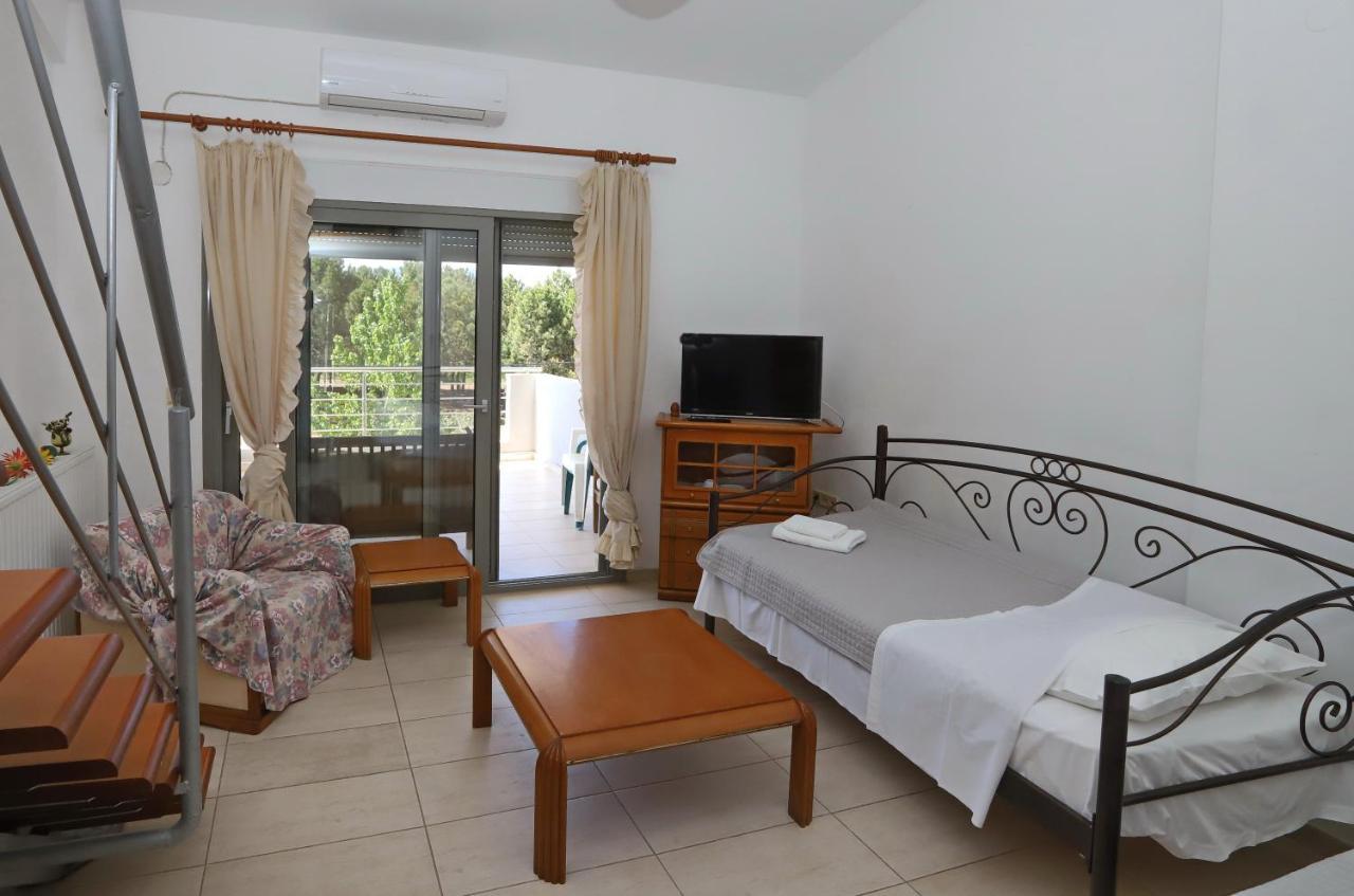Katerina Apartments 케라모티 외부 사진